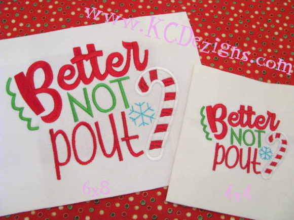 Christmas - Better Not Pout Design Review