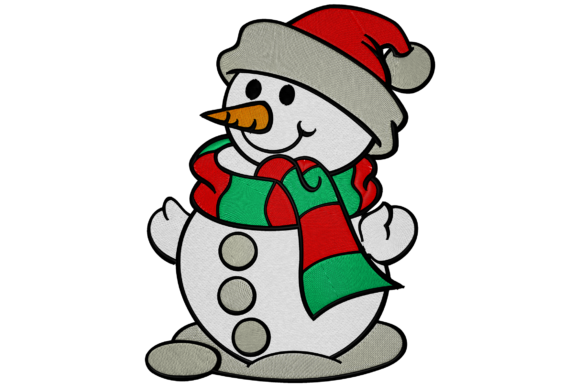 Christmas Snowman Embroidery Design Review