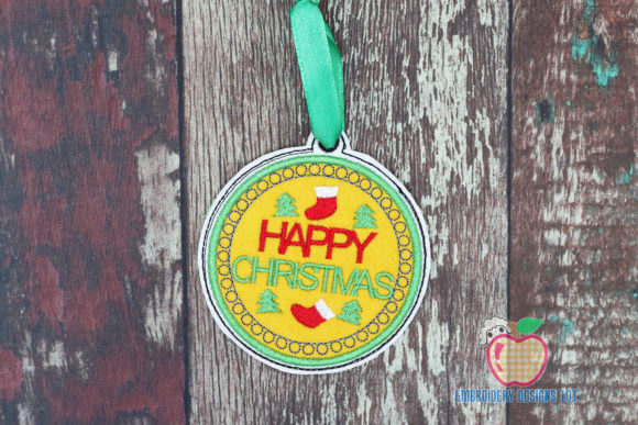 Christmas Socks ITH Ornament Review for Apparel Projects