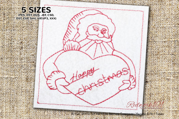 Happy Christmas Bluework: A Festive Embroidery Design Review