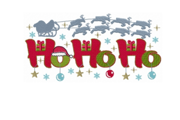 Ho Ho Ho Embroidery Design Review