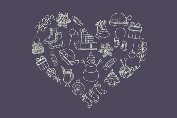 Love Christmas Embroidery Design Review for Small Business Merch