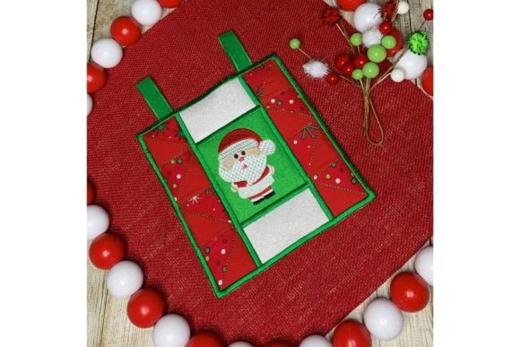Santa Hanging Quilt Piece Review: A Heartwarming Embroidery Design
